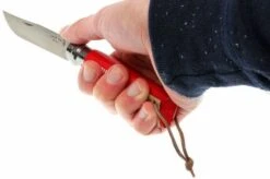 Opinel Trekking Pocket Knife No. 08, Red -Knives and Tools OPT001705 05 opinel trekking opt001705 d5
