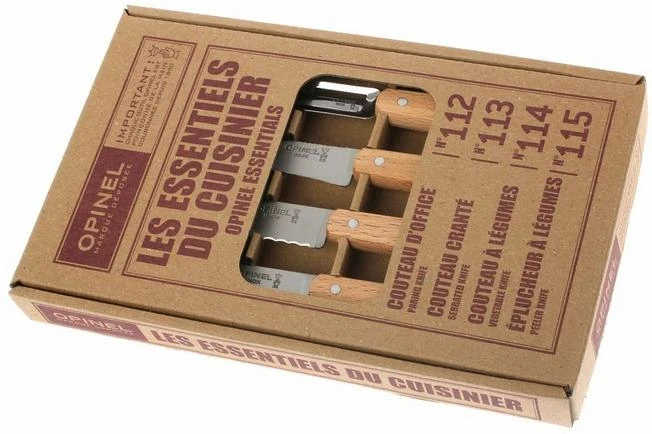 Knives and Tools -Knives and Tools OPT001300 03 opinel les essentiels natural beech opt001300 d3